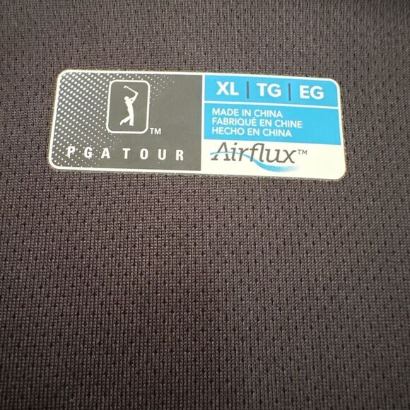 PGA Tour Black Sleeveless Tank Top - Picture 2 of 2